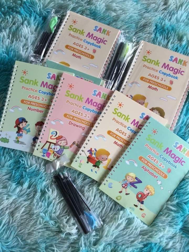 Magic Practice Copybook (4 Book + 10 Refill) (A-127)