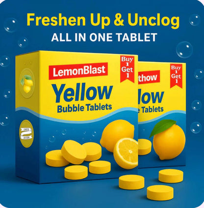 LemonBlast Yellow Bubble Tablets